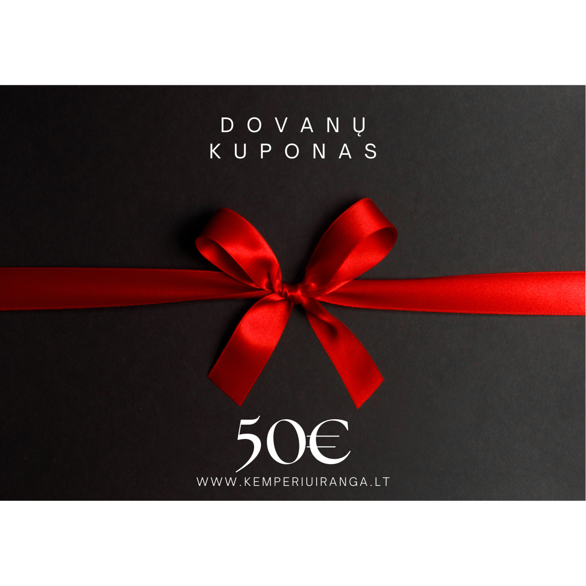 Dovanų kuponas 50€