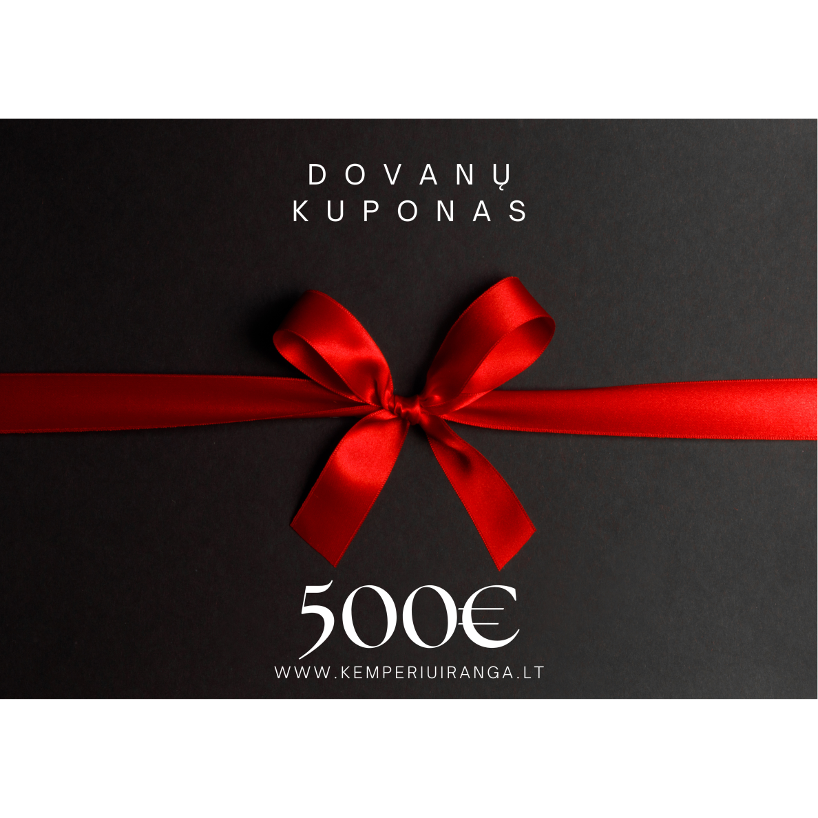 Dovanų kuponas 500€