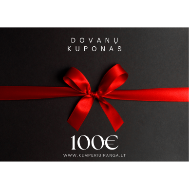 Dovanų kuponas 100€ Dovanų kuponas 100€