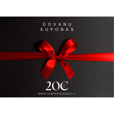 Dovanų kuponas 20€ Dovanų kuponas 20€