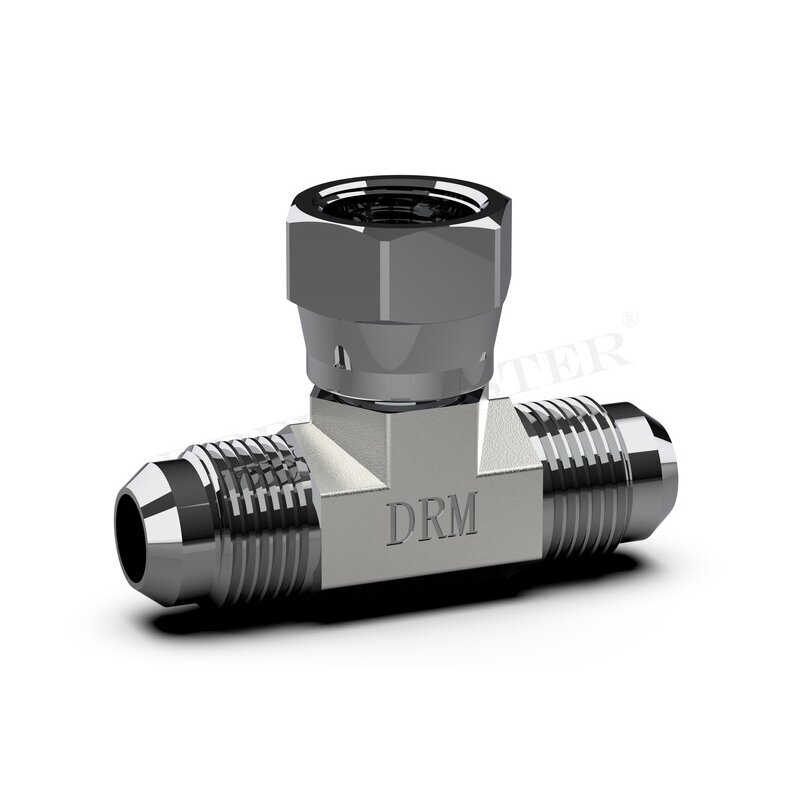 DREHMEISTER T formos jungtis 3/4"-16 UNF SND užpildymo žarnai DREHMEISTER T formos jungtis 3/4"-16 UNF SND užpildymo žarnai