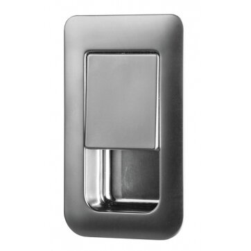 Durų spyna 36x59mm satino chromo durų storis 12-18mm Durų spyna 36x59mm satino chromo durų storis 12-18mm