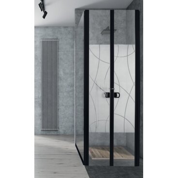 Dušo durys 2 angų PMMA, 650x1800mm Dušo durys 2 angų PMMA, 650x1800mm