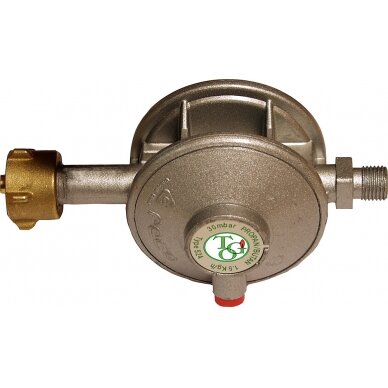 Dujų reguliatorius su apsauginiu vožtuvu _1,5 kg/h 30 mbar_ Dujų reguliatorius su apsauginiu vožtuvu _1,5 kg/h 30 mbar_