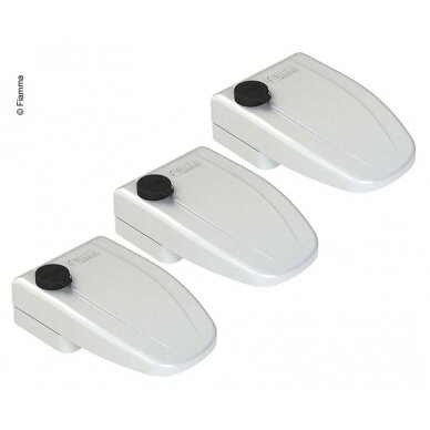Durų spyna išorėje Safe Door 3 vnt.balta Durų spyna išorėje Safe Door 3 vnt.balta