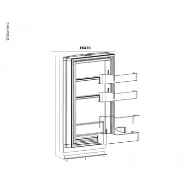 Durys sukomplektuotos RM7290/7295 Durys sukomplektuotos RM7290/7295