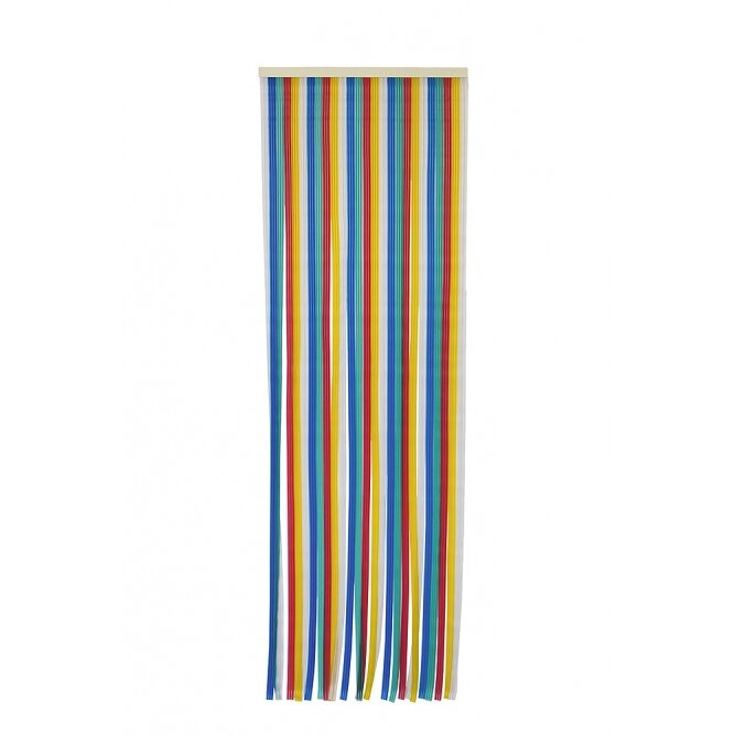 Durų juostos užuolaidos 5 tipo spalvotos 100x195cm Durų juostos užuolaidos 5 tipo spalvotos 100x195cm