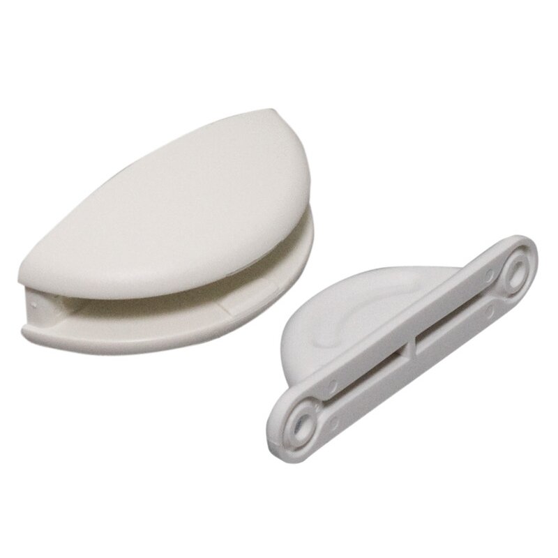 Durų atrama balta plastikinė, 1 komplektas Durų atrama balta plastikinė, 1 komplektas