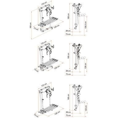 Dviračių laikiklis Carry Bike Frame VW Crafter / MAN nuo 2017 m Dviračių laikiklis Carry Bike Frame VW Crafter / MAN nuo 2017 m