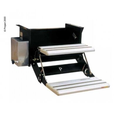 Dviejų žingsnių 12V 53cm variklis kairėje Dviejų žingsnių 12V 53cm variklis kairėje