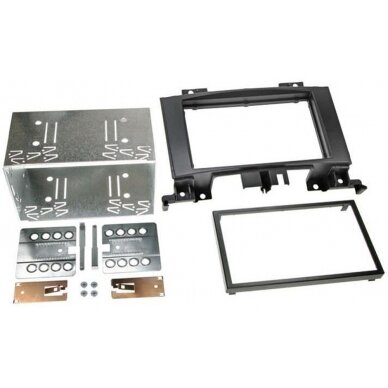 Dvigubas ISO radijo dangtelis Mercedes Sprinter, VW Crafter, 2007–2018 m. Dvigubas ISO radijo dangtelis Mercedes Sprinter, VW Crafter, 2007–2018 m.