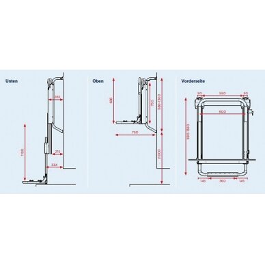 Bike carrier Bike Lift Standard Rail