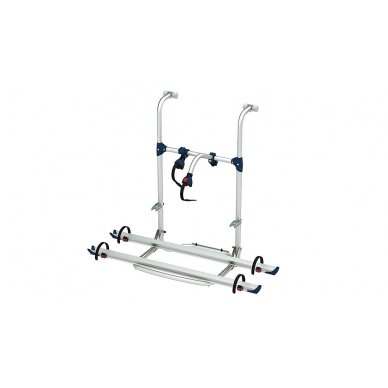 Carry bike pro hymer / Detleffs, aliuminio / mėlynos spalvos Carry bike pro hymer / Detleffs, aliuminio / mėlynos spalvos