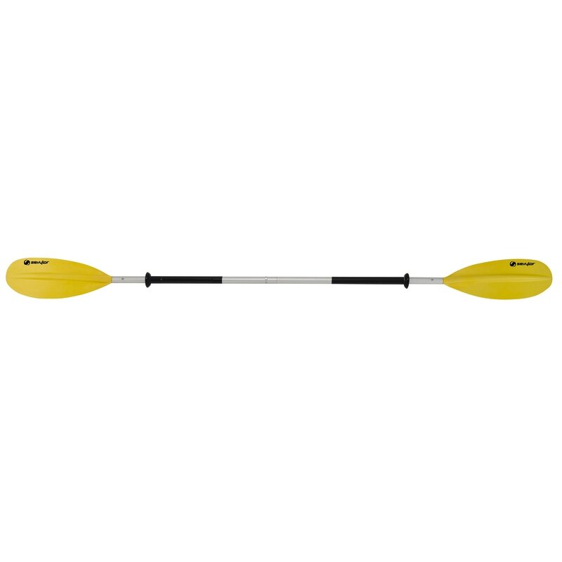 Dvigubas irklas Alu Compact 4 dalių 230x18cm