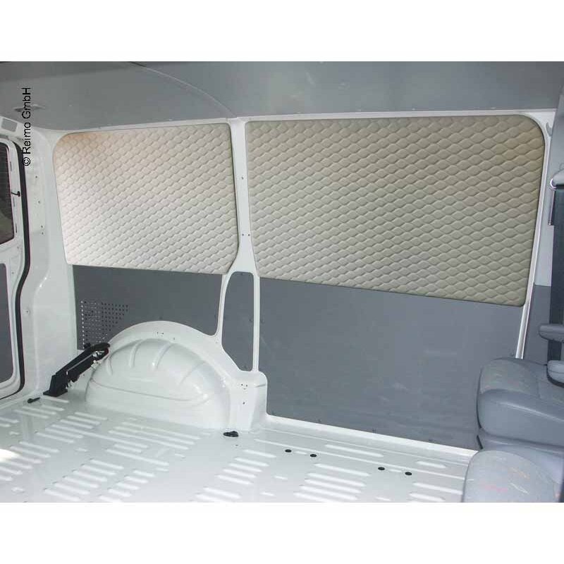 Dygsniuotas vidaus pamušalas VW T5/T6 autobusams be langų - Priešingos stumdomos durys su Velcro 1 Dygsniuotas vidaus pamušalas VW T5/T6 autobusams be langų - Priešingos stumdomos durys su Velcro 1