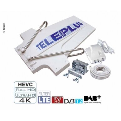 Kryptinė antena Teleplus skirta skaitmeniniams antžeminiams signalams priimti 36dB Kryptinė antena Teleplus skirta skaitmeniniams antžeminiams signalams priimti 36dB