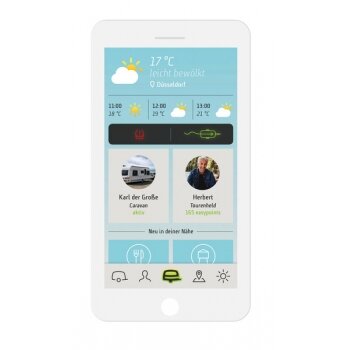 easydriver programėlė myCaravaning – Easydriver manevravimo sistemų valdymas išmaniuoju telefonu 1