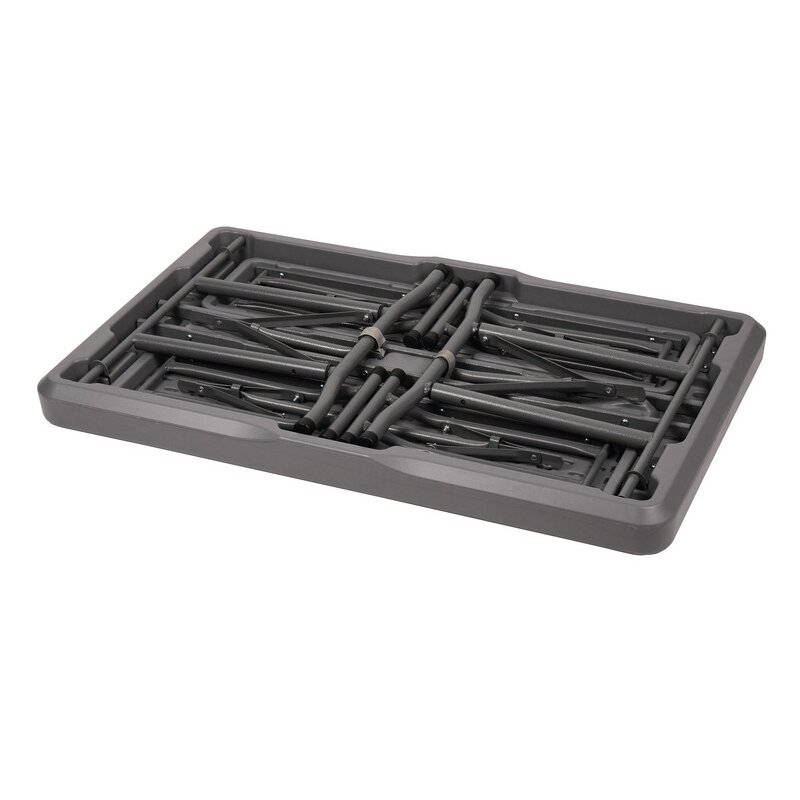 EASY komplektas - stalas 105x65cm ir 2 suolai 84,5x20cm, pilkas 2 EASY komplektas - stalas 105x65cm ir 2 suolai 84,5x20cm, pilkas 2