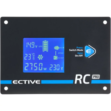 ECTIVE RC PRO nuotolinio valdymo pultas PRO keitikliams ECTIVE RC PRO nuotolinio valdymo pultas PRO keitikliams