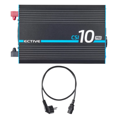 ECTIVE SINUS keitiklis 12V CSI PRO serija 1000W-3000W su tinklo prioritetiniu jungikliu ir įkrovikliu 2