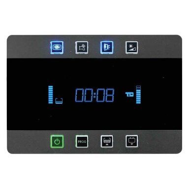 Ekrano sistema PC380, pilna sistema, 12V juoda
