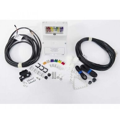 Ekrano sistema PC380, pilna sistema, 12V juoda 1