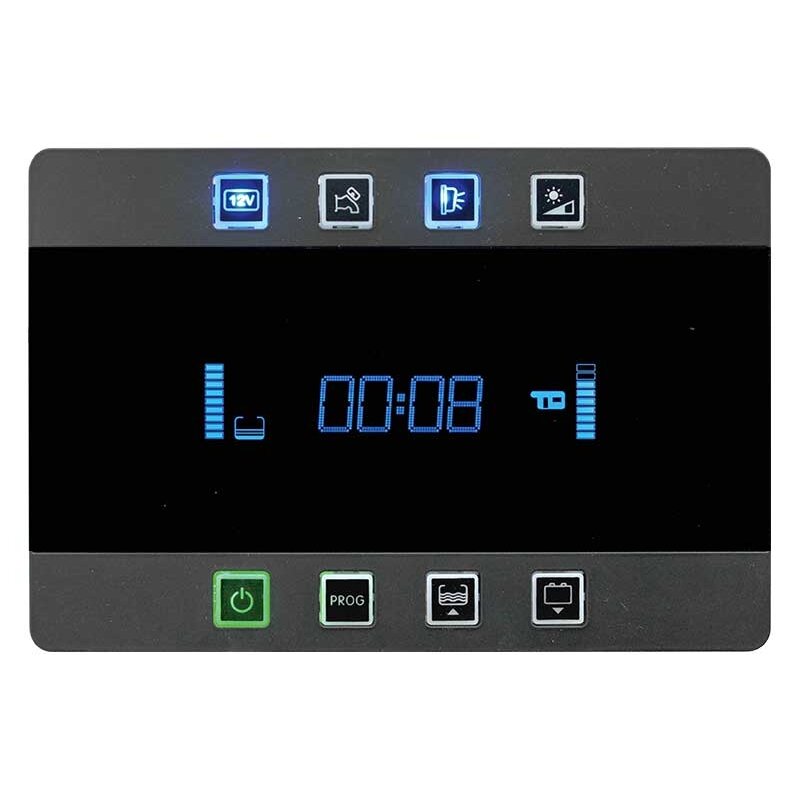 Ekrano sistema PC380, pilna sistema, 12V juoda Ekrano sistema PC380, pilna sistema, 12V juoda
