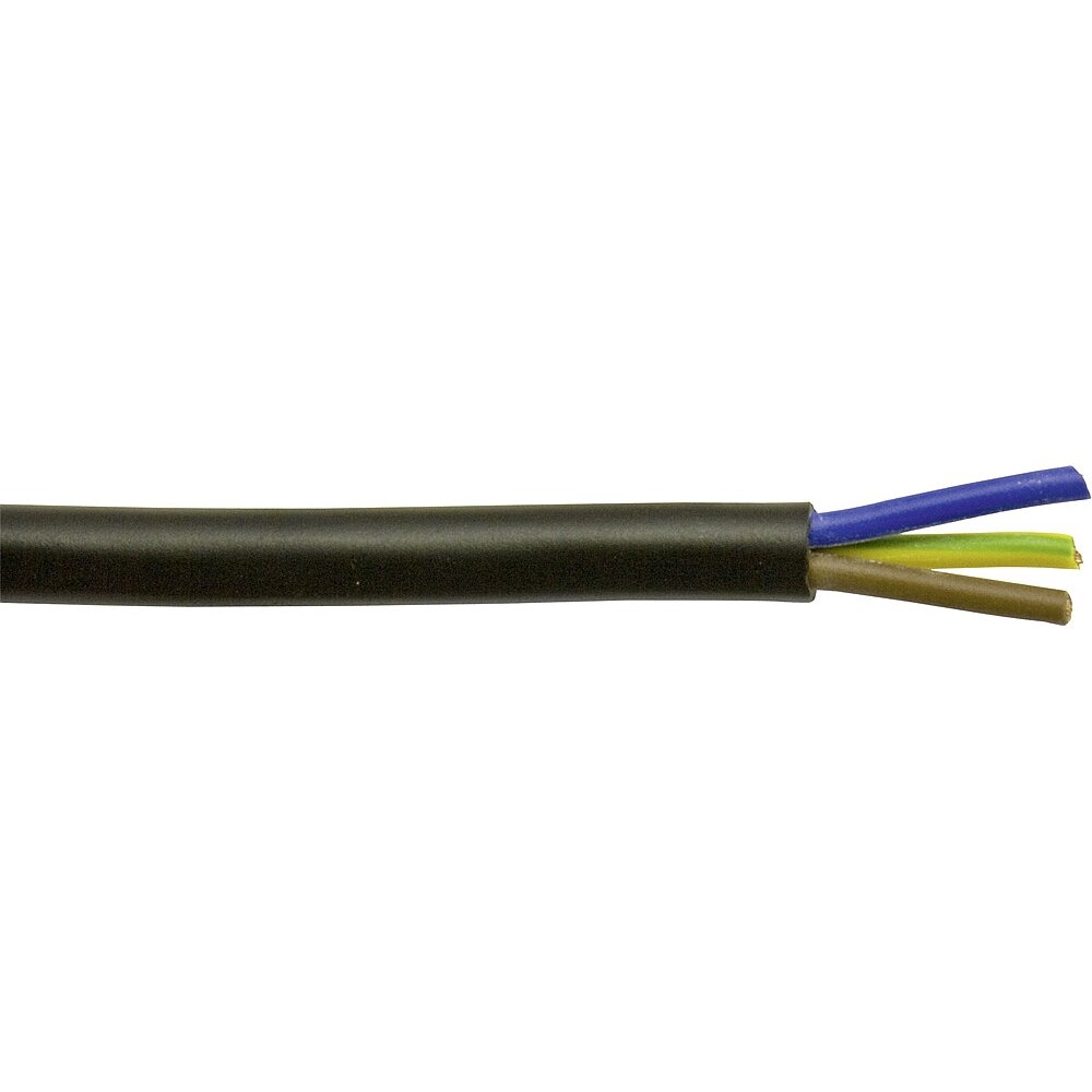 Elektros kabelis H07RN F 50 m juodas 1,5 mm² Elektros kabelis H07RN F 50 m juodas 1,5 mm²