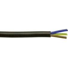 Elektros kabelis H07RN F 50 m juodas 1,5 mm²
