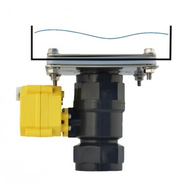 Elektrinis rutulinis vožtuvas 40mm plastikinis Elektrinis rutulinis vožtuvas 40mm plastikinis