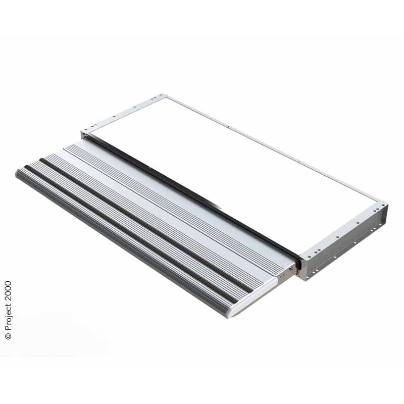 Elektrinė pakopa 12V, 100cm pločio furgonams ir nameliams ant ratų Elektrinė pakopa 12V, 100cm pločio furgonams ir nameliams ant ratų