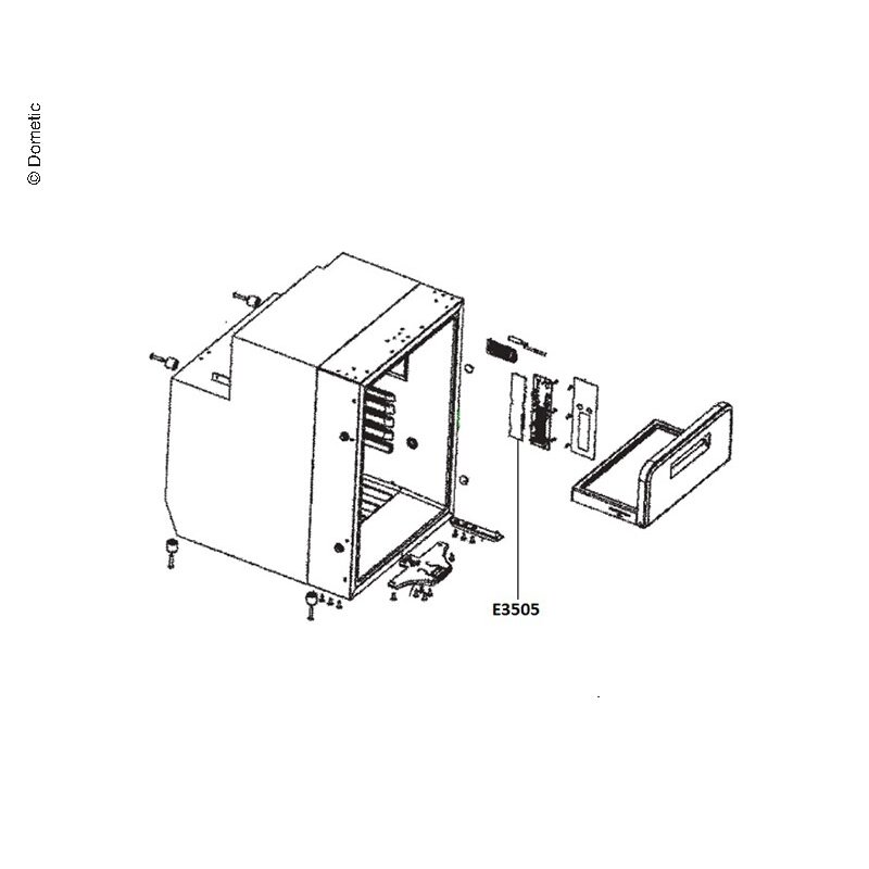 Elektronikos plokštė CRX80 Elektronikos plokštė CRX80