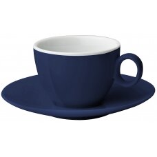 Espreso puodelis su lėkšte tamsiai mėlyna 100 ml