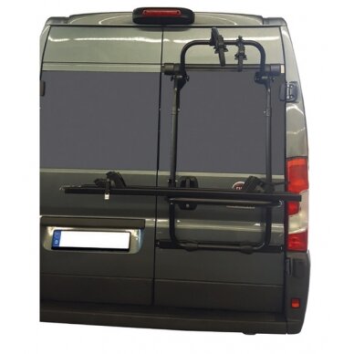 EuroCarry galinis laikiklis VW Crafter >2016 2 ratams, juodas EuroCarry galinis laikiklis VW Crafter >2016 2 ratams, juodas