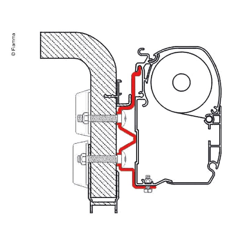 F.Adapt.Set 5m Hymer Camp