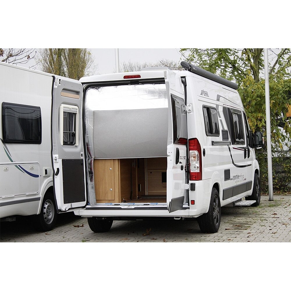Fiat Ducato 2007 galinių durų termo uždanga 1 Fiat Ducato 2007 galinių durų termo uždanga 1