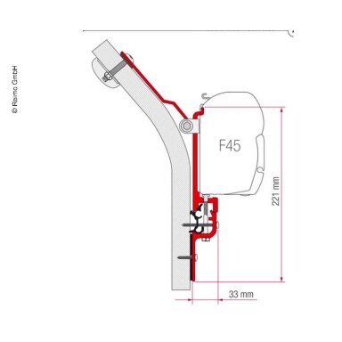 Fiamma Adapter Kit EribaT Fiamma Adapter Kit EribaT