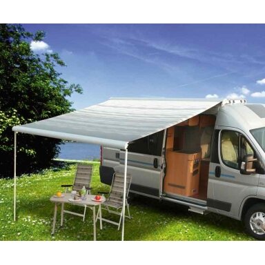Fiamma F65 Eagle Ducato 399, baltos spalvos, karališkai pilka Fiamma F65 Eagle Ducato 399, baltos spalvos, karališkai pilka