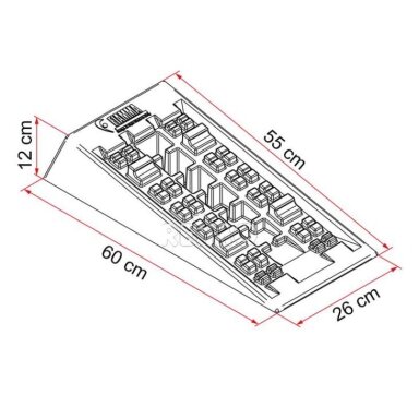 Fiamma Level System Jumbo – XXL rampos Fiamma Level System Jumbo – XXL rampos