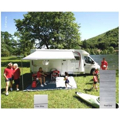 FIAMMA Markizė F45S 4.25M Royal Grey, dangtis baltas
