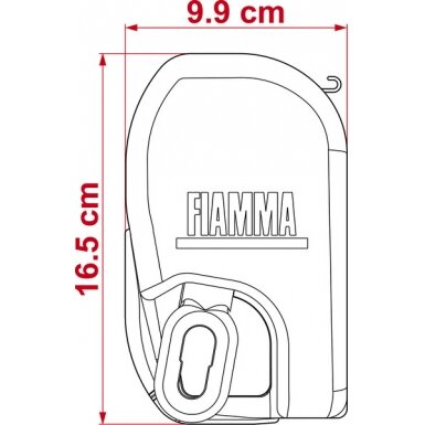 Fiamma markizės F45 L dideliems nameliams ant ratų 6