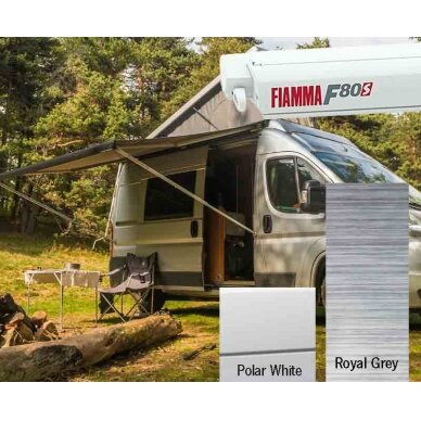Fiamma F80S Stogo markizė 3,7m, furgonams ir nameliams ant ratų