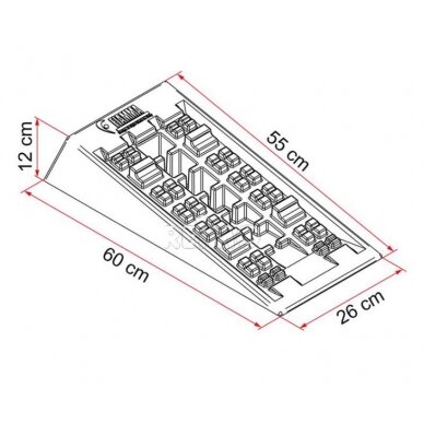 Fiamma Level System Jumbo – XXL rampos 1 Fiamma Level System Jumbo – XXL rampos 1
