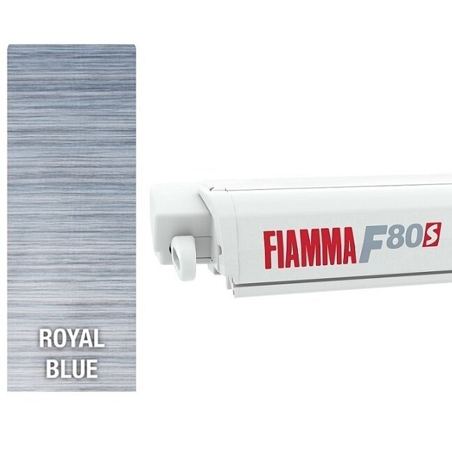 Fiamma F80s stoginė markizė balta, tentas mėlynas