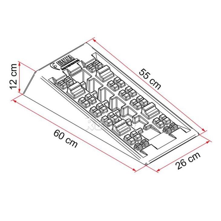 Fiamma Level System Jumbo – XXL rampos 1 Fiamma Level System Jumbo – XXL rampos 1