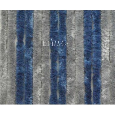 Fleece užuolaida 120x185 pilka/mėlyna furgonui