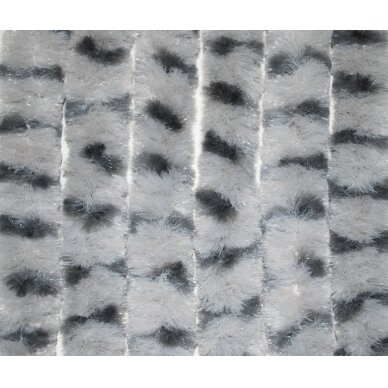 Fleece užuolaida 56x185 šviesiai pilka/tamsiai pilka Fleece užuolaida 56x185 šviesiai pilka/tamsiai pilka