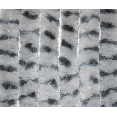 Fleece užuolaida 56x205 šviesiai pilka/tamsiai pilka Fleece užuolaida 56x205 šviesiai pilka/tamsiai pilka
