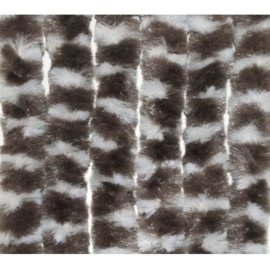 Fleece užuolaida 56x205 taupe/balta Fleece užuolaida 56x205 taupe/balta