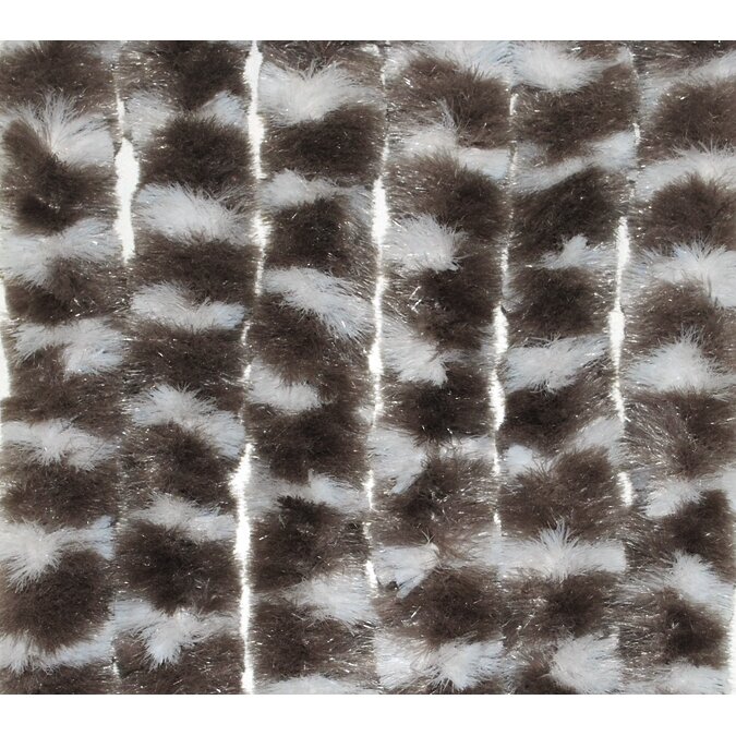 Fleece užuolaida 56x185 taupe/balta Fleece užuolaida 56x185 taupe/balta